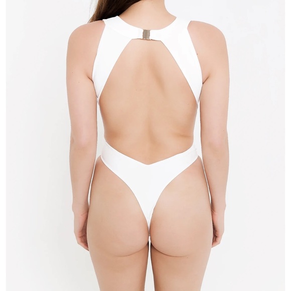 Nude Swim Co DANIELA ONE PIECE - WHITE - Picture 10 of 12